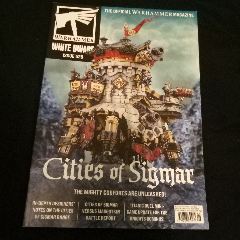 Warhammer White Dwarf Magazine Issue 525 Cities of Sigma